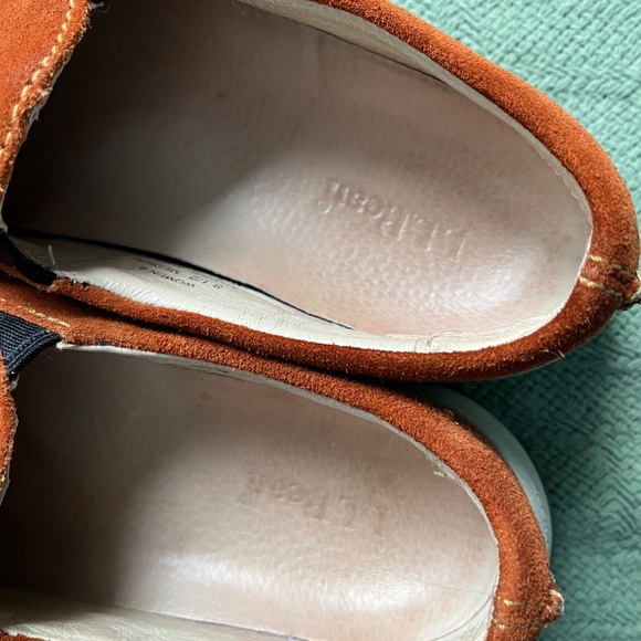 LL Bean Women's Suede Loafers Sneakers Driving Shoes Size 8.5 M - Picture 2 of 7